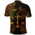 Custom Libra Zodiac Polynesian Polo Shirt Unique Style Gold LT8 - Polynesian Pride