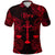 Custom Libra Zodiac Polynesian Polo Shirt Unique Style Red LT8 - Polynesian Pride