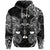 Custom Libra Zodiac Polynesian Zip Hoodie Unique Style Black LT8 - Polynesian Pride