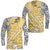 Traditional Polynesian Tribal Tattoo Retro Long Sleeve Shirt Yellow LT9 Unisex Yellow - Polynesian Pride