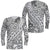 Traditional Polynesian Tribal Tattoo Retro Long Sleeve Shirt Grey LT9 Unisex Grey - Polynesian Pride