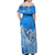 Apifoou College Tonga Off Shoulder Long Dress Kupesi Style - Ver02 LT7 - Polynesian Pride