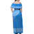 Apifoou College Tonga Off Shoulder Long Dress Kupesi Style - Ver03 LT7 - Polynesian Pride