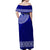 Queen Salote College Tonga Off Shoulder Long Dress Kupesi Style - Ver03 LT7 - Polynesian Pride