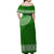 Liahona High School Tonga Off Shoulder Long Dress Kupesi Style - Ver03 LT7 - Polynesian Pride