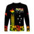 PNG Hibiscus Tribal Pattern Long Sleeves Shirt Motuan Reggae Color LT7 - Polynesian Pride