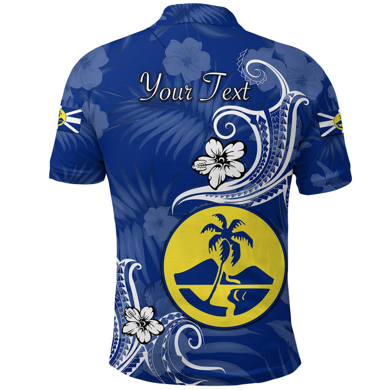 Custom Lord Howe Island Polo Shirt Unique Polynesian White Vibes LT8 - Polynesian Pride