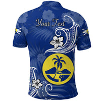 Custom Lord Howe Island Polo Shirt Unique Polynesian White Vibes LT8 - Polynesian Pride