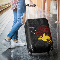 Personalised Papua New Guinea 49th Independence Luggage Cover Tribal Turtle LT7 - Polynesian Pride