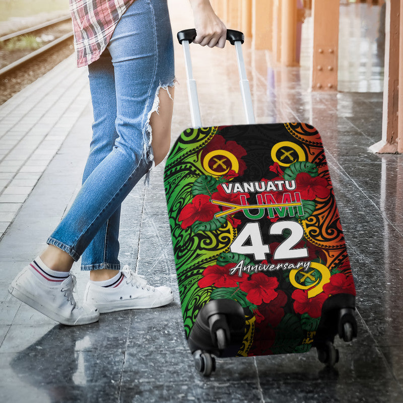 Vanuatu Yumi 42 Luggage Cover LT6 - Polynesian Pride