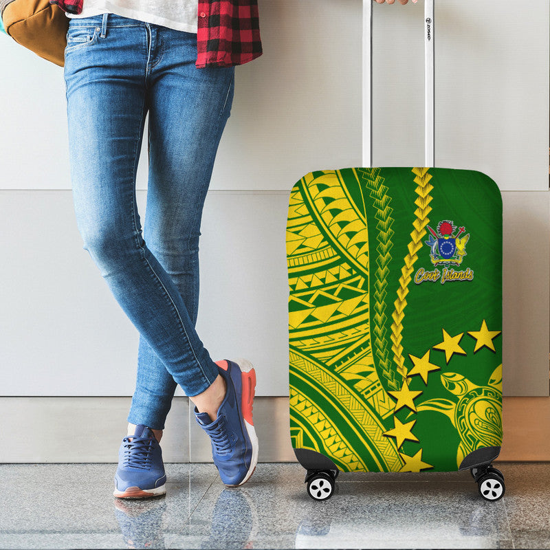 Cook Islands Polynesian Luggage Cover LT6 - Polynesian Pride