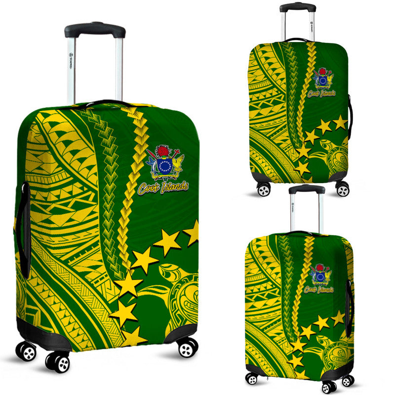 Cook Islands Polynesian Luggage Cover LT6 - Polynesian Pride