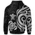 Tonga Polynesian Hoodie White Tentacle Turtle - Polynesian Pride