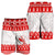 Hawaii Christmas Men Shorts Kanaka Polynesian Santa Claus Mele Kalikimaka LT14 - Polynesian Pride