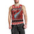 New Zealand Christmas Men Tank Top Paua Shell Silver Fern Meri Kirihimete LT14 - Polynesian Pride