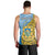 (Custom Personalised) Tuvalu 1978 Men Tank Top Happy 44th Independence Anniversary Polynesian Pattern LT14 - Polynesian Pride