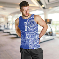 (Custom Personalised) Tupou Tonga College Men Tank Top Tongan Ngatu Pattern LT14 - Polynesian Pride