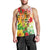 (Custom Personalised) Aloha Poly Fest Men Tank Top Polynesian Pattern With Tropical Flowers LT14 - Polynesian Pride