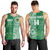 (Custom Text And Number) Tonga Saineha High School Men Tank Top Class Of Year Tongan Ngatu Pattern LT14 Green - Polynesian Pride