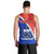 Happy Samoan Fathers Day Men Tank Top Hibiscus Mix Polynesian Pattern LT14 - Polynesian Pride