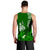 (Custom Personalised) New Caledonia Men Tank Top Nautilus Green Polynesian Hibiscus LT13 - Polynesian Pride