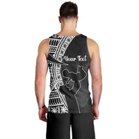 (Custom Personalised) Tonga Men Tank Top Happy Tongan Fathers Day LT13 - Polynesian Pride