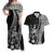 Hawaii King Kamehameha Matching Dress and Hawaiian Shirt Vibe Black Style LT6 Black - Polynesian Pride