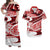 Polynesian Tribal Matching Dress and Hawaiian Shirt Red LT6 Red - Polynesian Pride