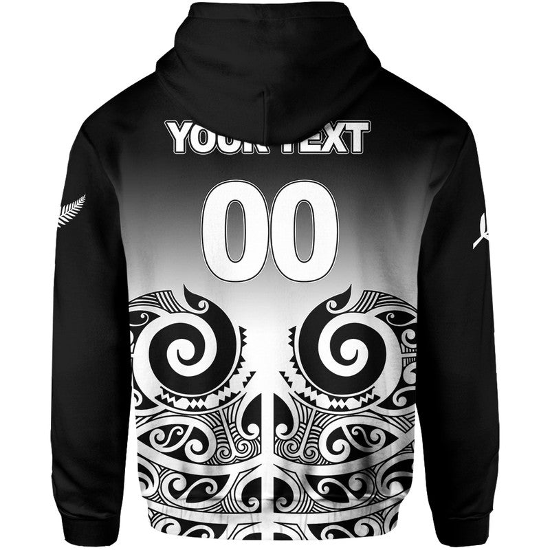 Custom New Zealand Rugby Hoodie Maori Style LT6 - Polynesian Pride