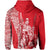 Hawaiian King Kamehameha Hoodie Vibe Red Style LT6 - Polynesian Pride