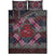 Hawaiian Flag Royal Quilt Bed Set - AH Red - Polynesian Pride