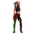 Hawaii Women's Leggings- Kanaka Maoli Rocket Style (Reggae) - Polynesian Pride