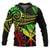 Hawaii Polynesian Zip up Hoodie Reggae Tribal Pattern Unisex Reggae - Polynesian Pride