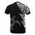 Hawaii Pattern All Over T Shirt Hawaii Turtle Black Style - Polynesian Pride