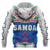 Samoa All Over Full Zip Hoodie Coat of Arm - Polynesian Pride