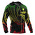 Marshall Islands Polynesian Zip up Hoodie Reggae Tribal Wave - Polynesian Pride