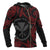 Polynesian Hawaii All Over Zip up Hoodie Red Tribal - Polynesian Pride