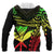 Hawaii Polynesian Zip up Hoodie Reggae Tribal Pattern - Polynesian Pride