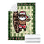 Hawaiian Quilt Christmas - Santa Claus Surf Premium Blanket - AH - Polynesian Pride