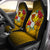 Kanaka Manta Ray Plumeria Heart Polynesian Car Seat Cover - Sea Flower - AH - Polynesian Pride