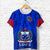 Samoa Rugby T Shirt Ver.03 LT13 Blue - Polynesian Pride