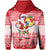 Tonga Christmas Hoodie Cool Santa Claus LT6 - Polynesian Pride