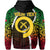 Custom Vanuatu Zip Hoodie Special Style LT6 - Polynesian Pride