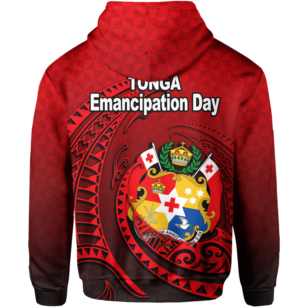 Tonga Emancipation Day Zip Hoodie Kalia No.1 LT6 - Polynesian Pride