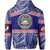 American Samoa Rugby Polynesian Patterns Zip Hoodie - Polynesian Pride