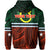 Custom Penama Province Zip Hoodie of Vanuatu Polynesian Patterns Mix Sand Drawing LT6 - Polynesian Pride