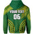 (Custom and Number) Tailevu Fiji Rugby Zip Hoodie LT6 - Polynesian Pride