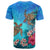 Hawaii Turtle Hibiscus Sea T Shirt Ocean of Love - Polynesian Pride