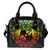 Tonga Polynesian Shoulder Handbag - Tattoo Pattern With Seal Reggae One Size Reggae - Polynesian Pride