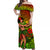 Polynesian Couple Outfits Hawaii Hula Girl Reggae Matching Dress and Hawaiian Shirt LT2 - Polynesian Pride